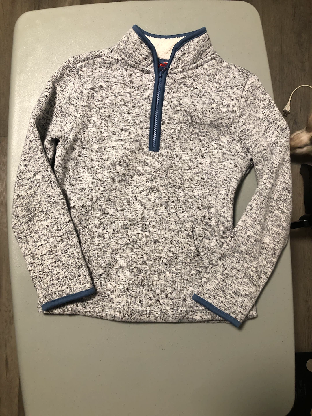 Joe Fresh Active Quarter-Zip Fleece Pullover