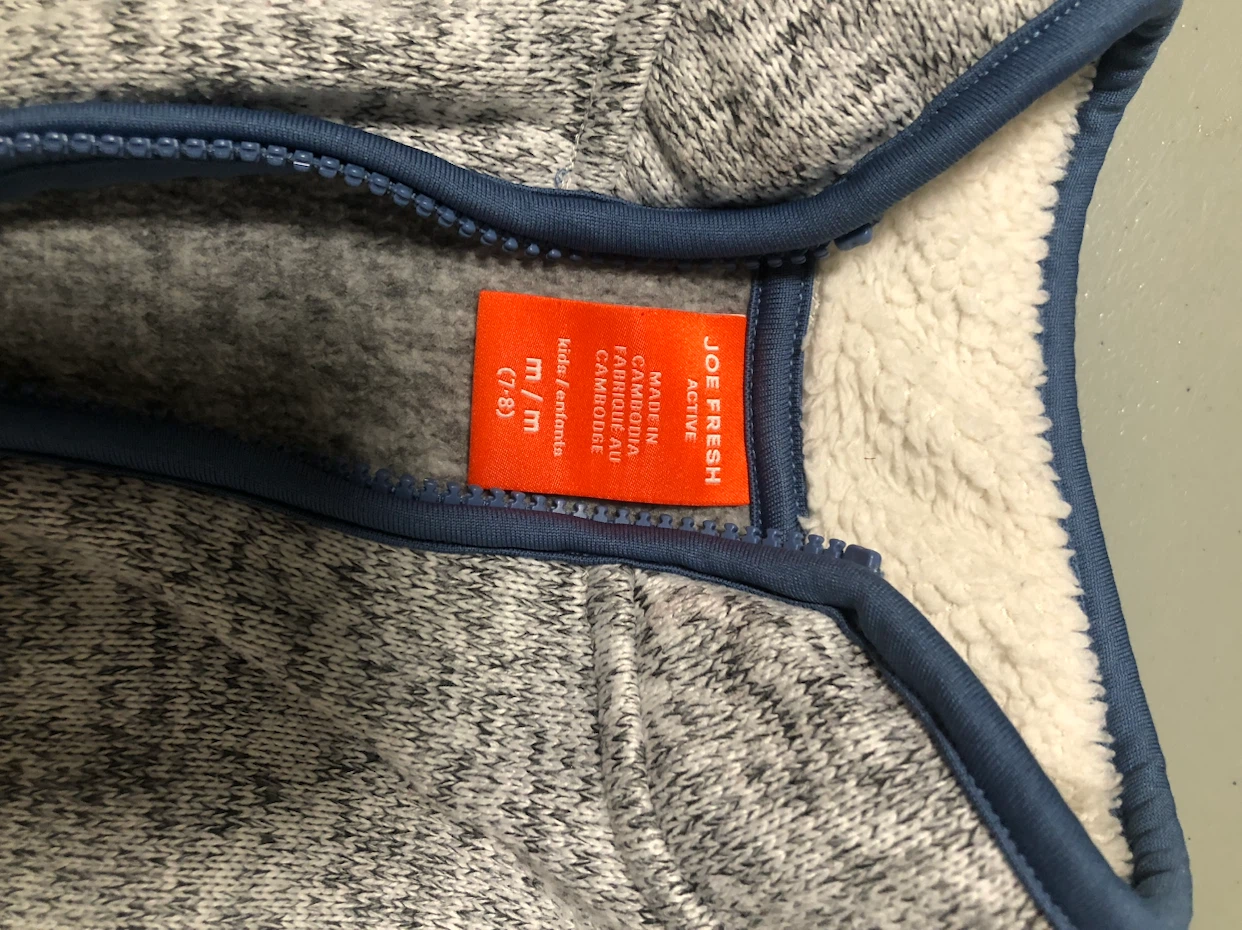 Joe Fresh Active Quarter-Zip Fleece Pullover - photo 2