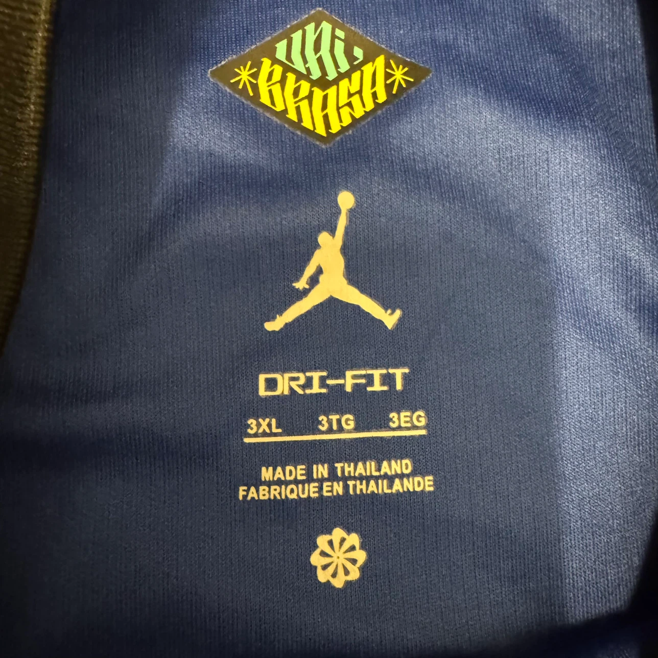 Jordan Brazil CBF Long Sleeve Jersey 3XL - photo 2