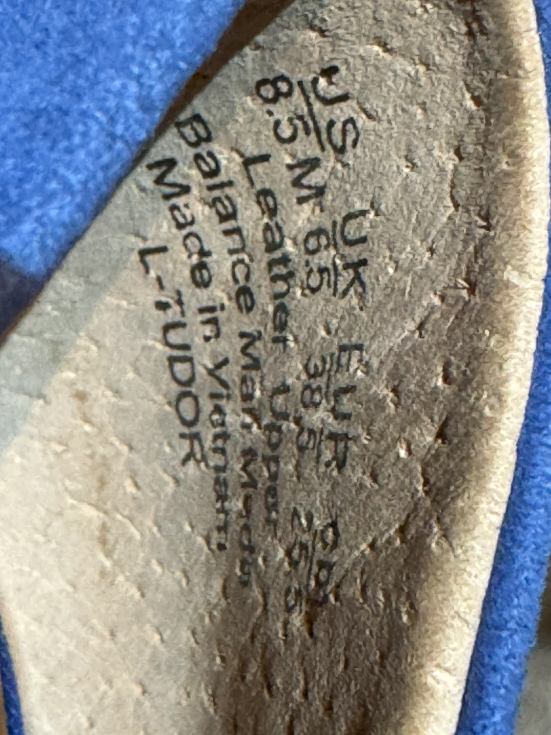 Franco Sarto Blue Suede Heels - photo 2