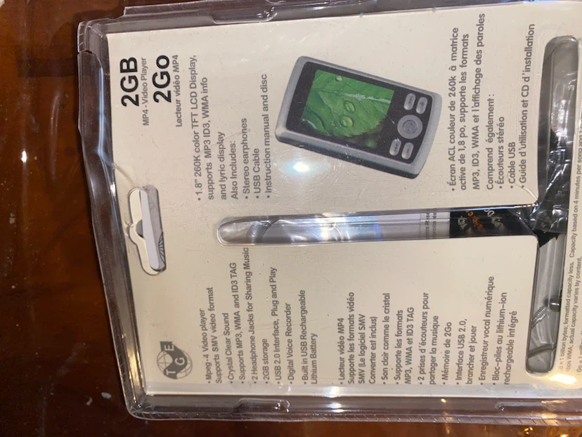 TGE 2GB MP4 Video Player - photo 2
