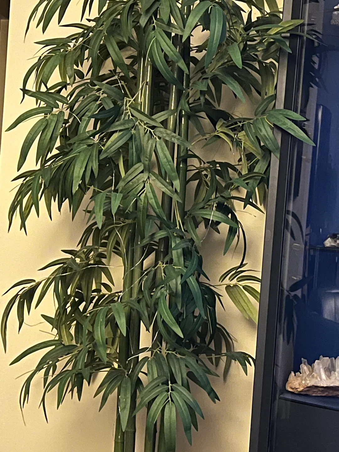 Artificial Bamboo Plant. Rearranging branches. I bought extra