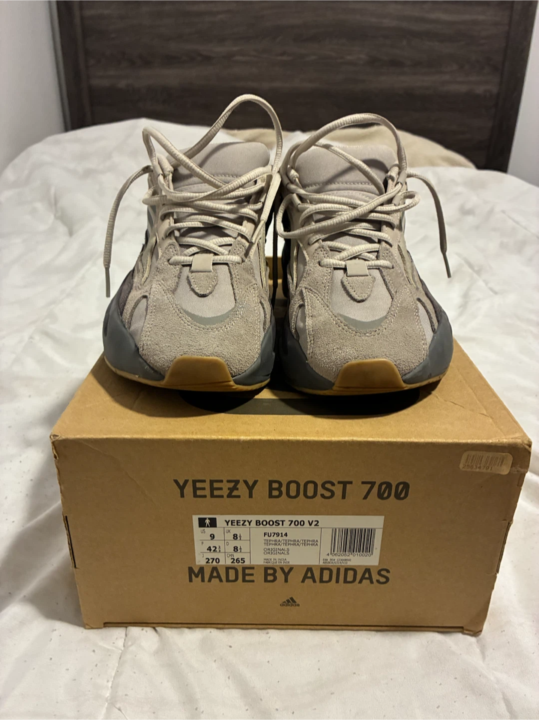 Adidas Yeezy Boost 700 V2 Tephra Size 9