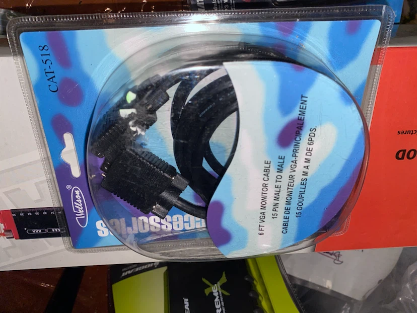 Wellson 6ft VGA Monitor Cable - photo 3