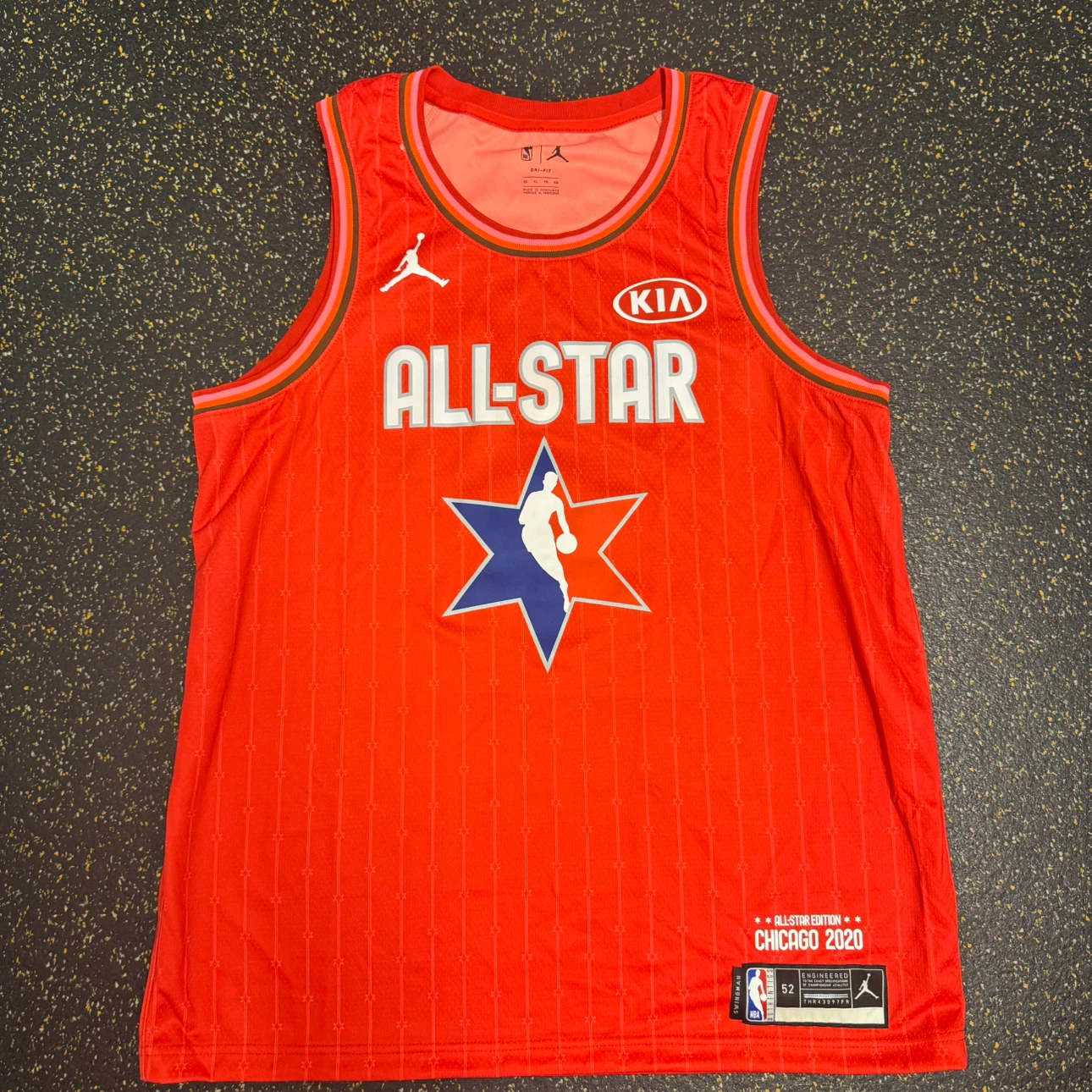 Jordan LeBron James 2020 All-Star Jersey XL