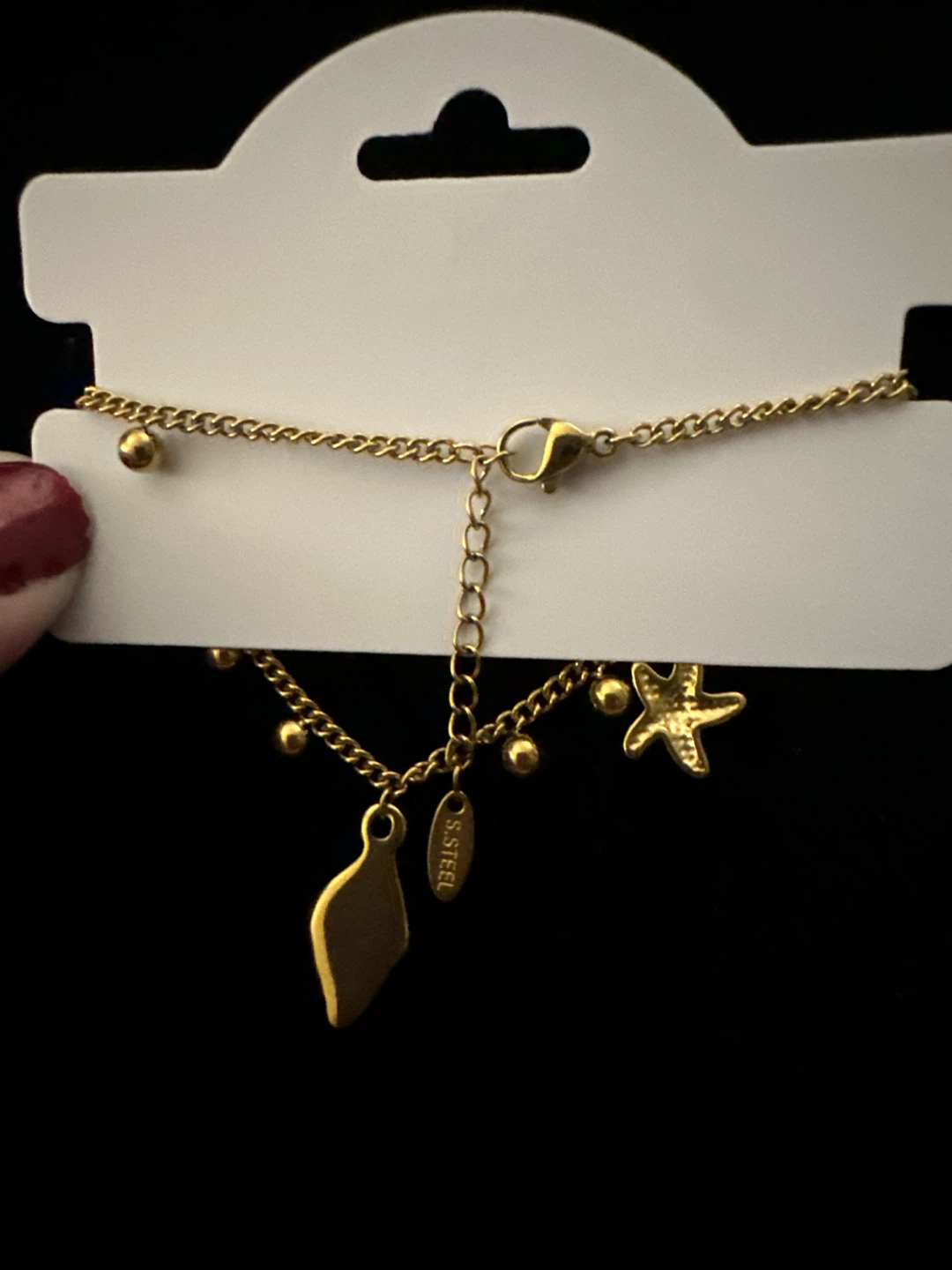 Sterling Tone  TTM Beach Charm Bracelet - photo 3