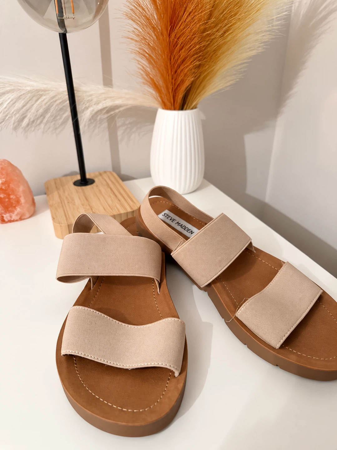 Steve Madden Elastic Strap Sandals