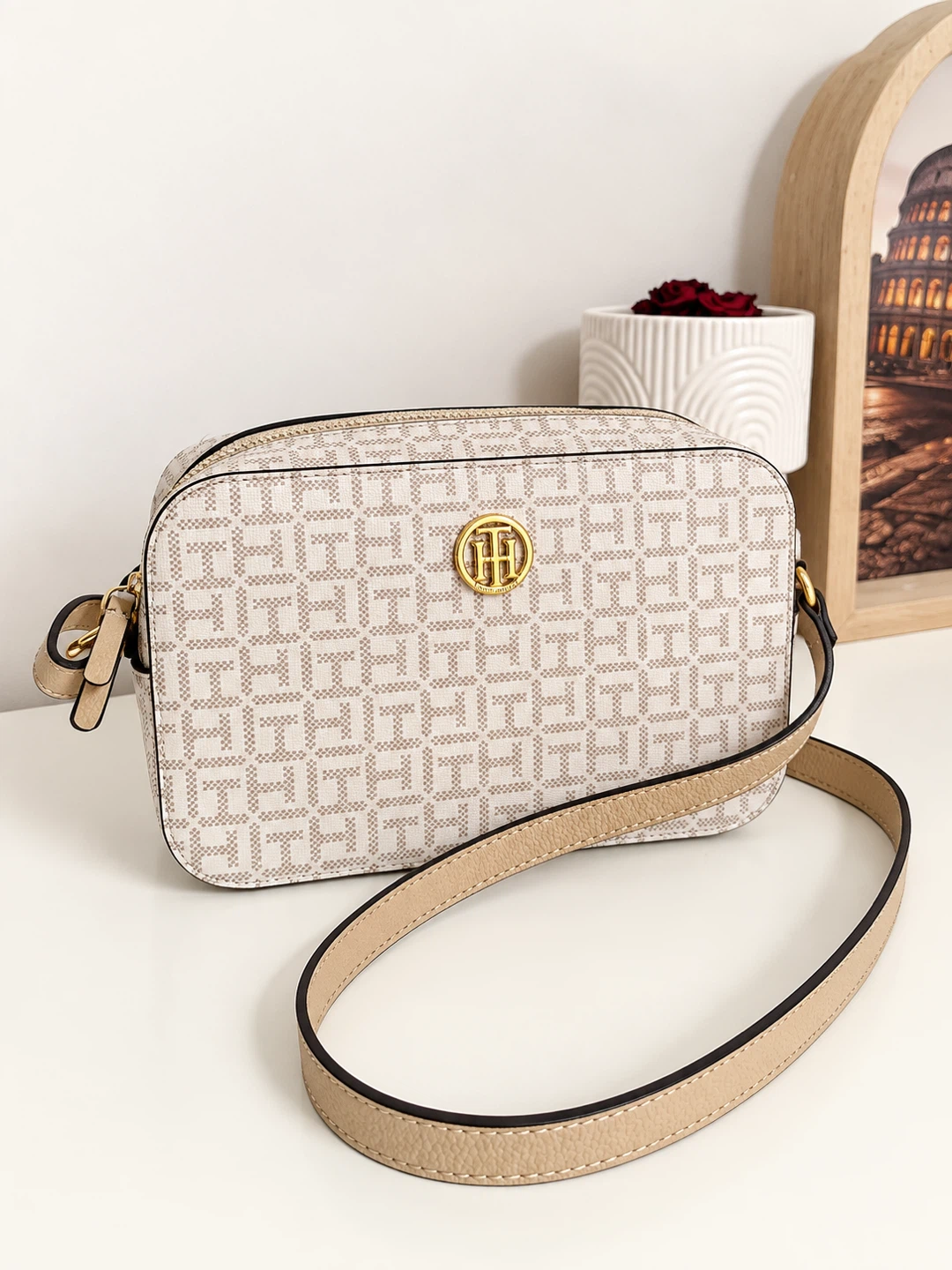 Tommy Hilfiger Monogram Crossbody Bag
