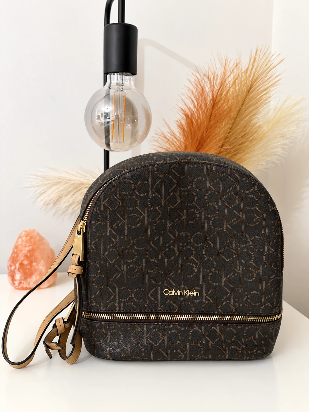 Calvin Klein Monogram Mini Backpack