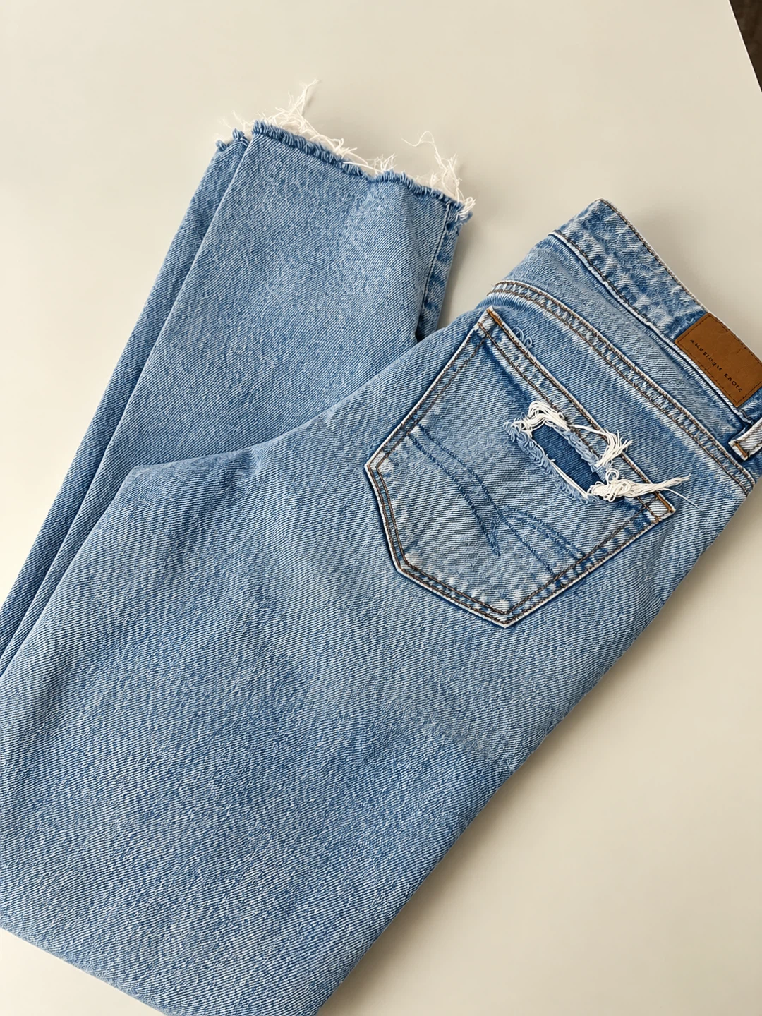 American Eagle Distressed Straight Jeans - photo 3
