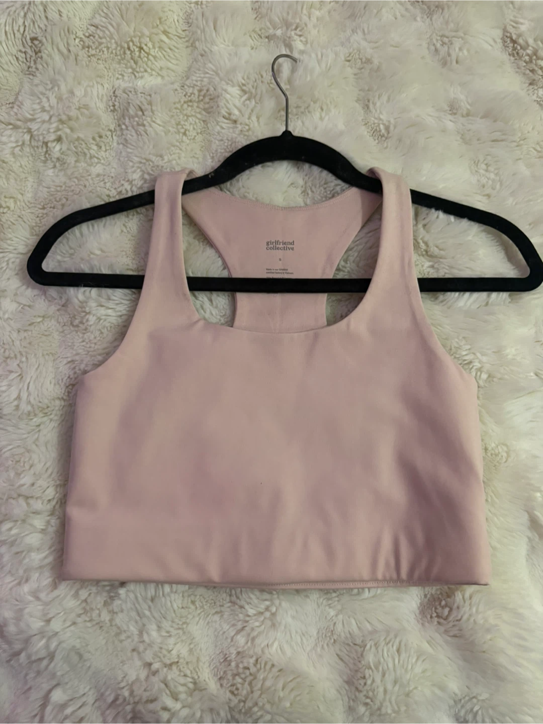Girlfriend Collective Pink Sports Bra