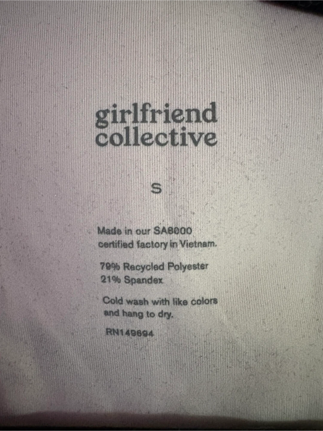 Girlfriend Collective Pink Sports Bra - photo 2
