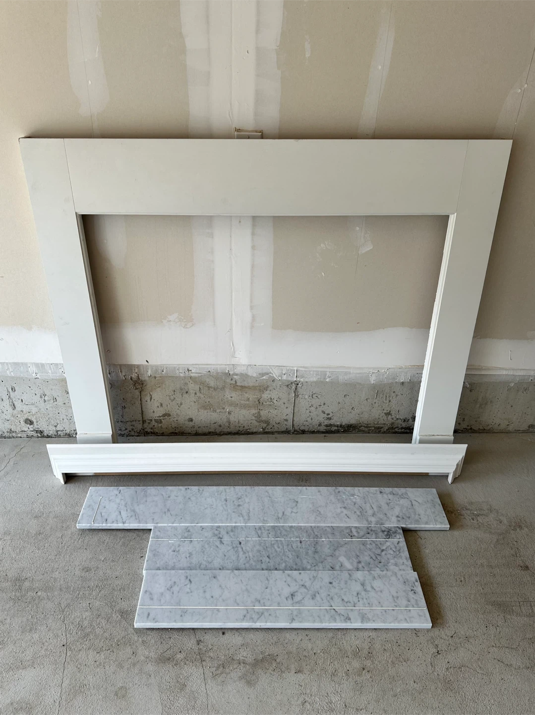 Contemporary Wood Fireplace Mantel Surround Kit - photo 3