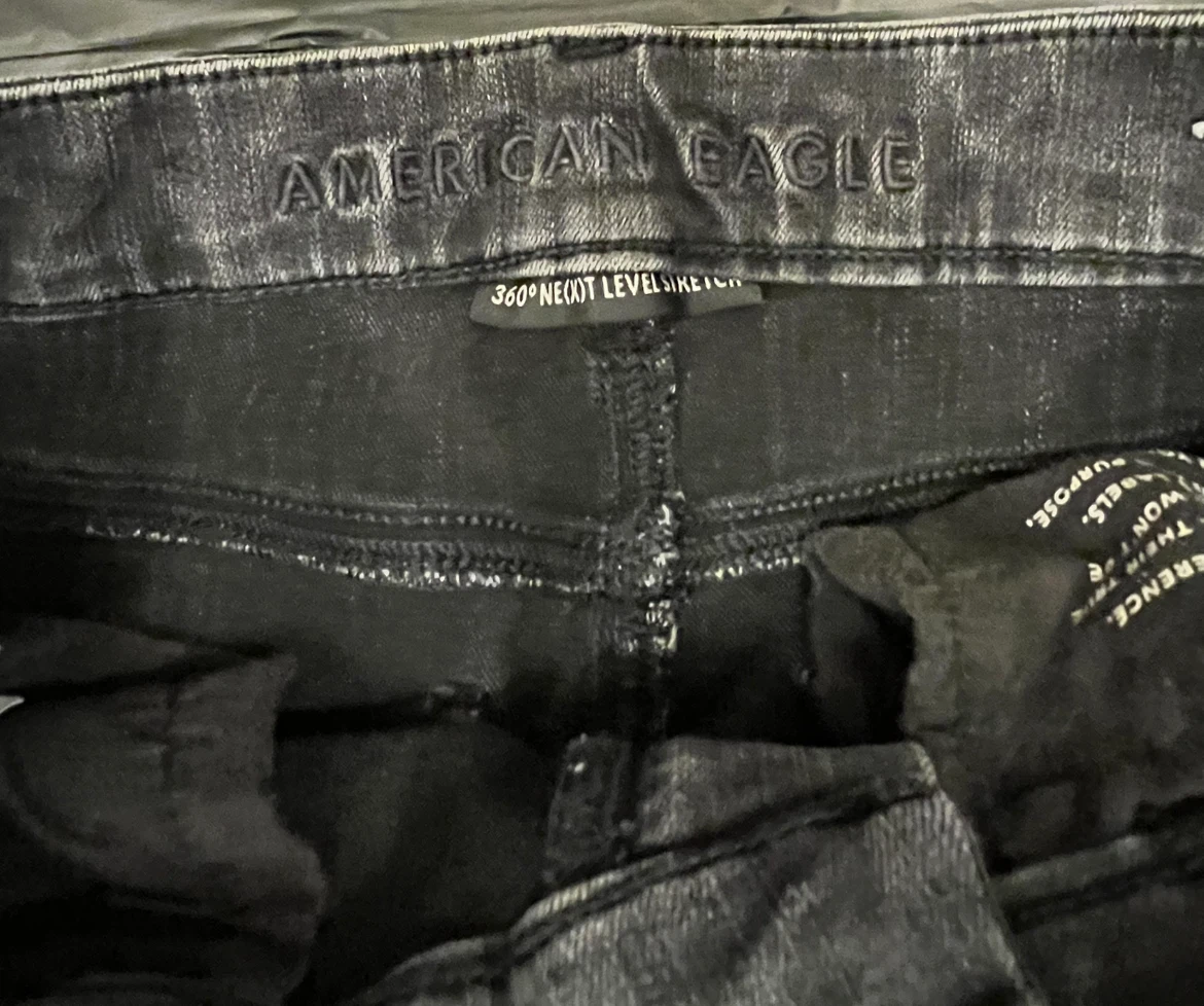 American Eagle 360 Ne(x)t Level Stretch Jeans Size 8 - photo 3
