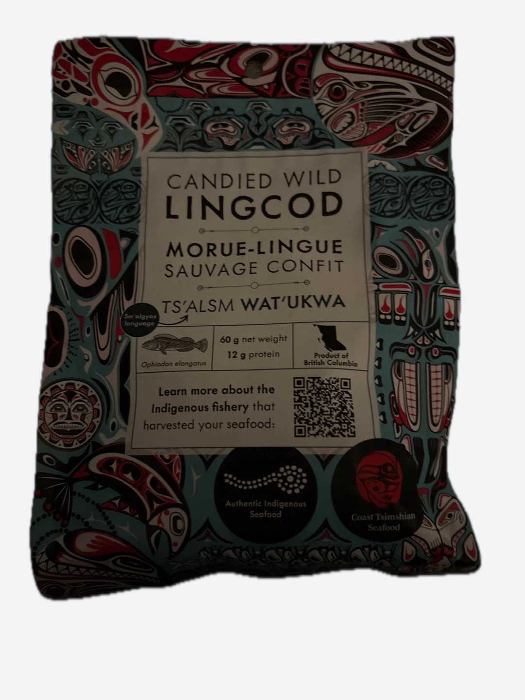 Coast Tsimshian Seafood Candied Wild Lingcod