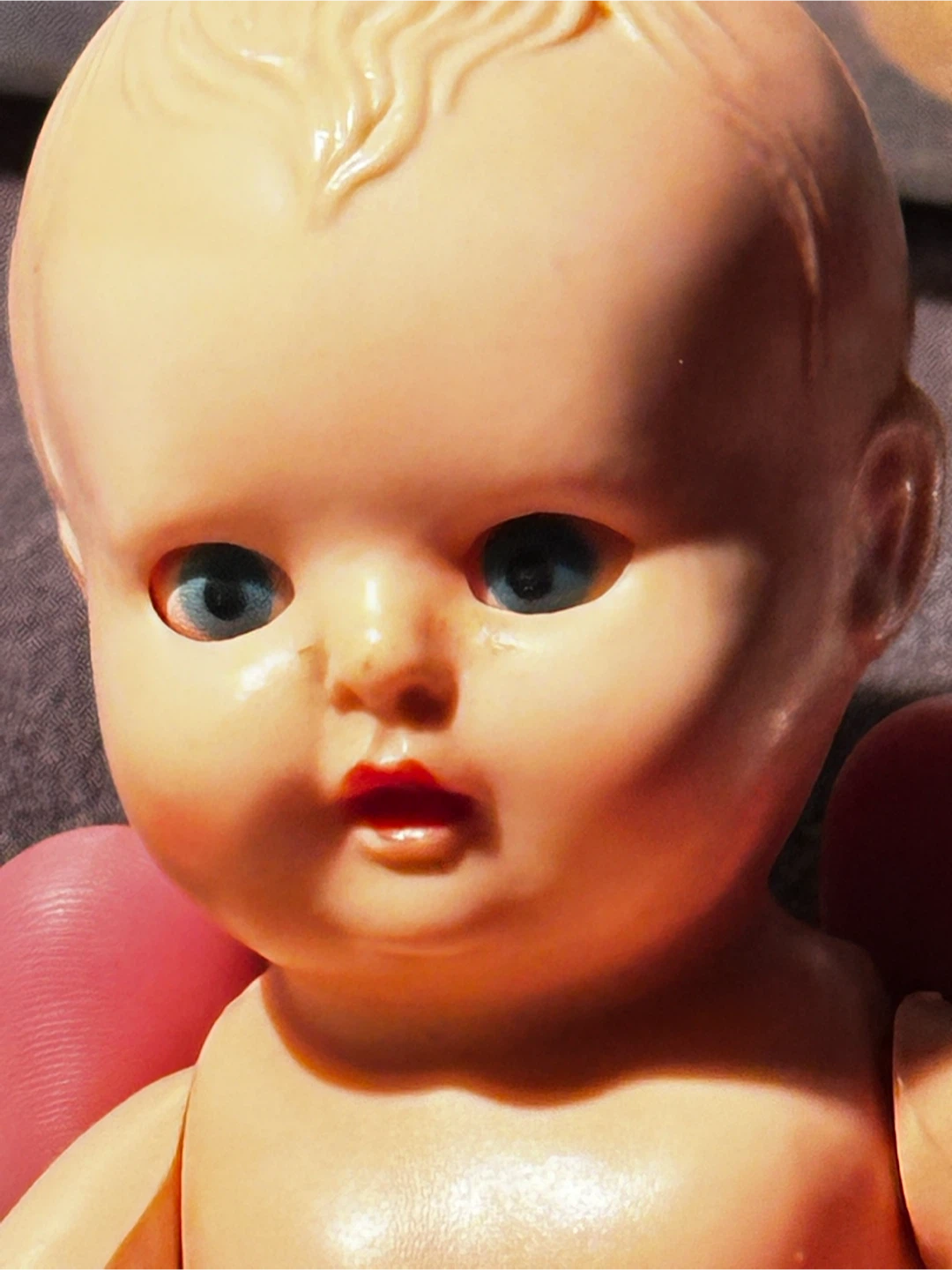 Vintage 1950s Rosebud 6" Hard Plastic Baby Doll - photo 2