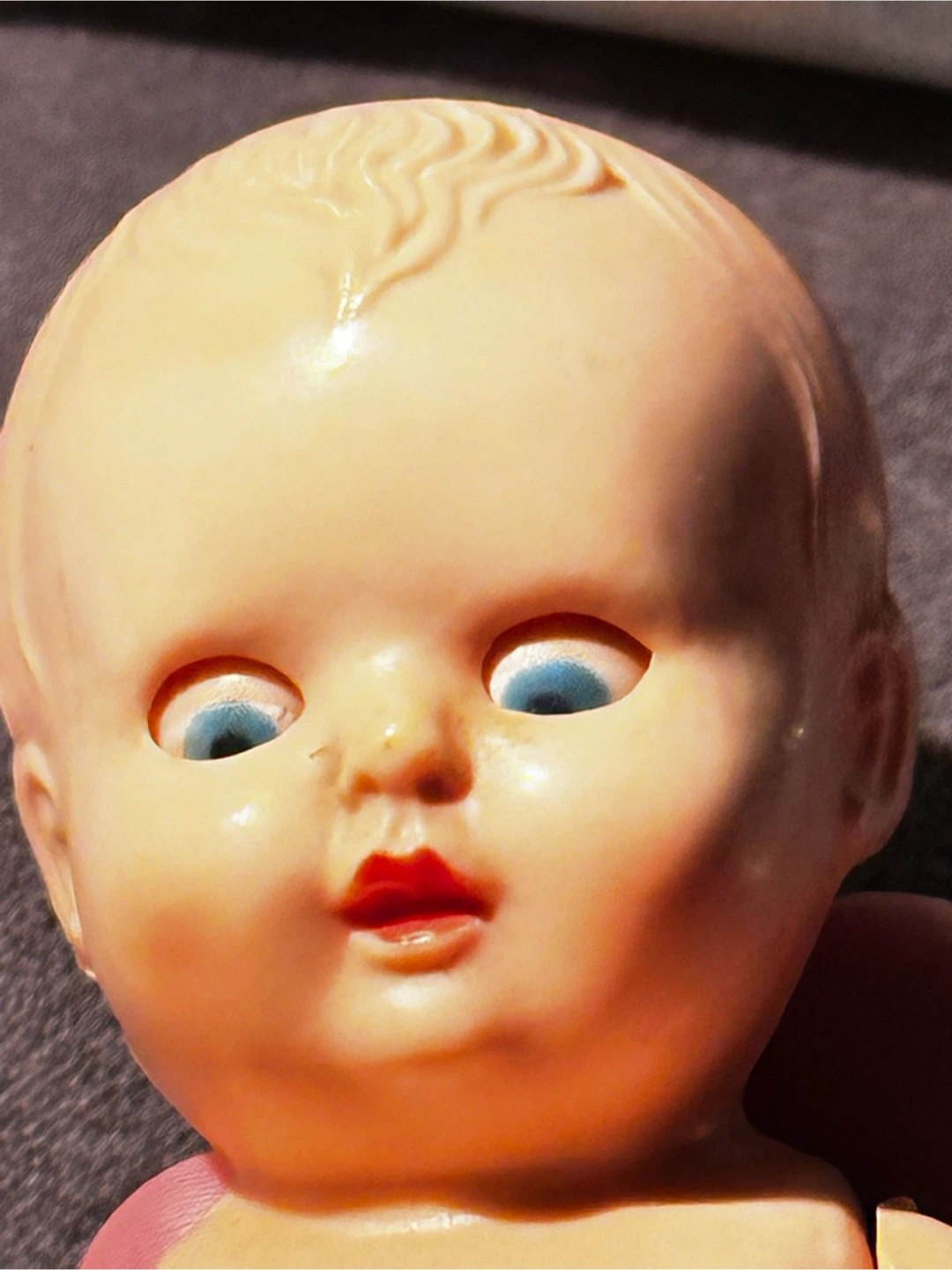 Vintage 1950s Rosebud 6" Hard Plastic Baby Doll - photo 3