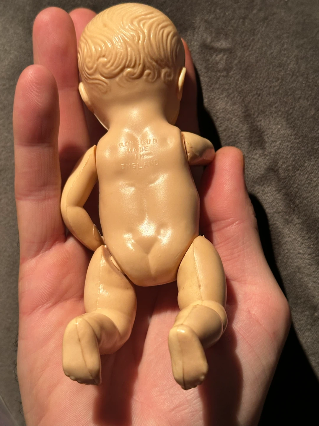 Vintage 1950s Rosebud 6" Hard Plastic Baby Doll - photo 4