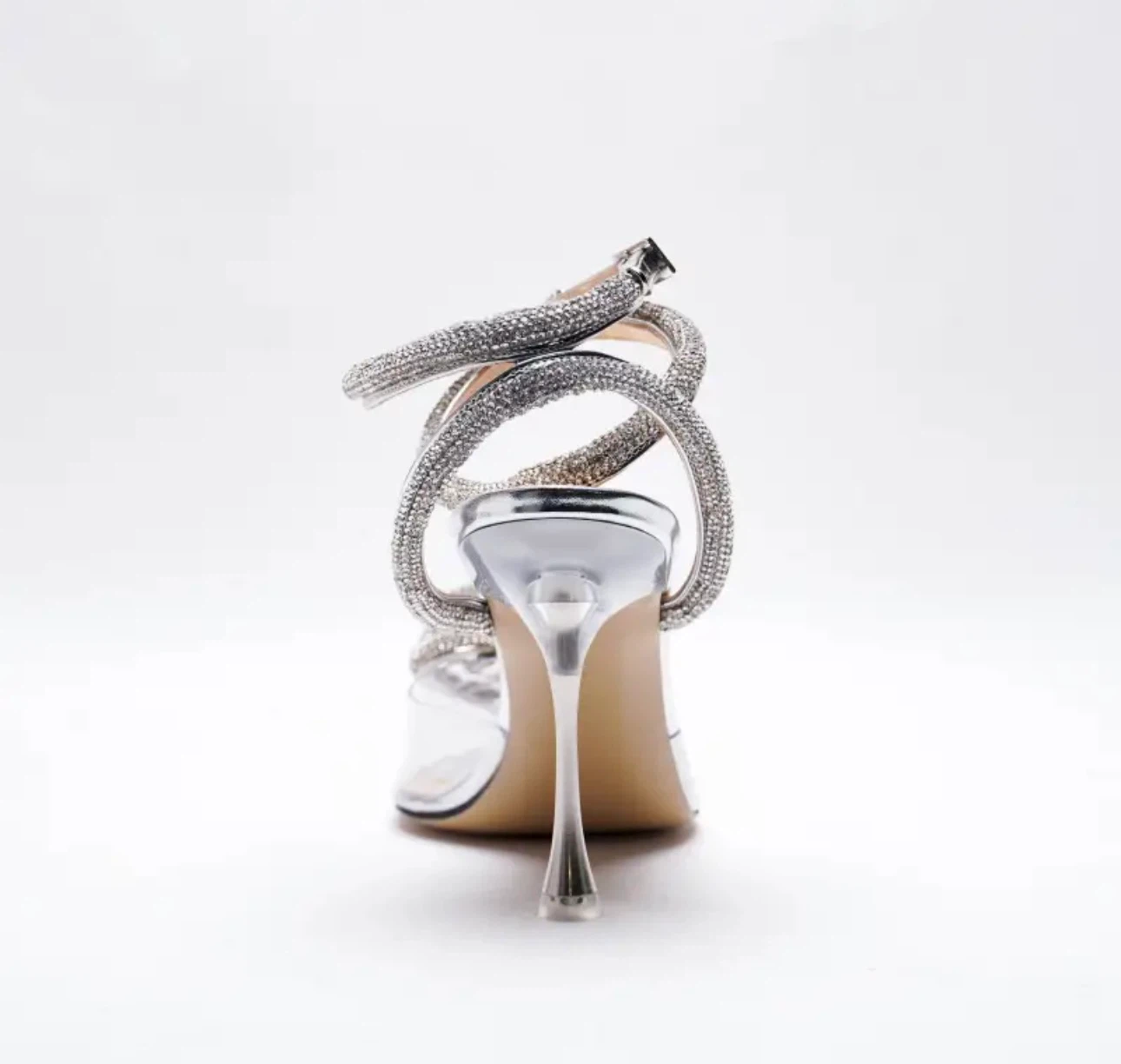 Mach & Mach Crystal Heart Heels - photo 4