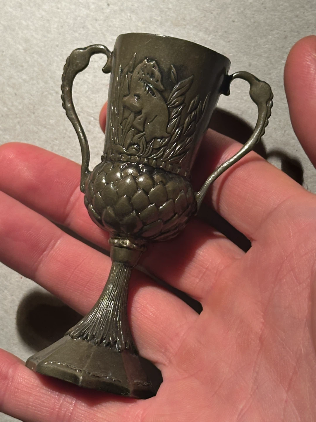 Vintage Hufflepuff Cup Replica 3.75”