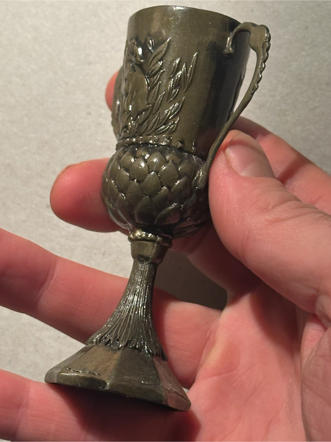 Vintage Hufflepuff Cup Replica 3.75” - photo 2