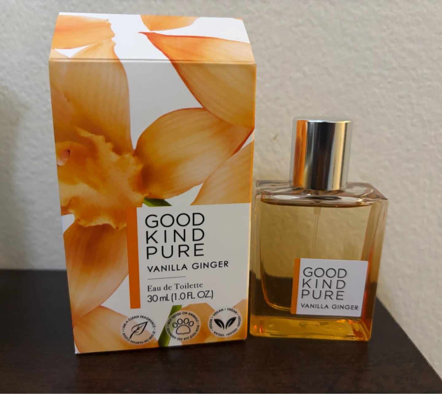 NEW-Good Kind Pure Vanilla Ginger Eau de Toilette 30ml