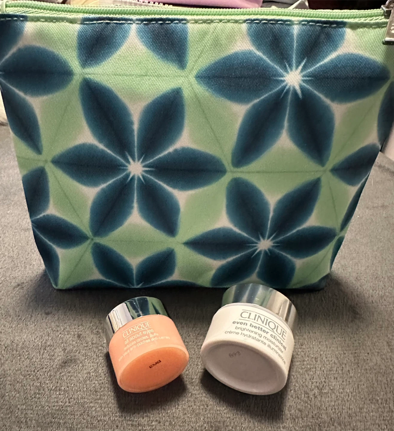 Clinique Skincare Set with Cosmetic Bag