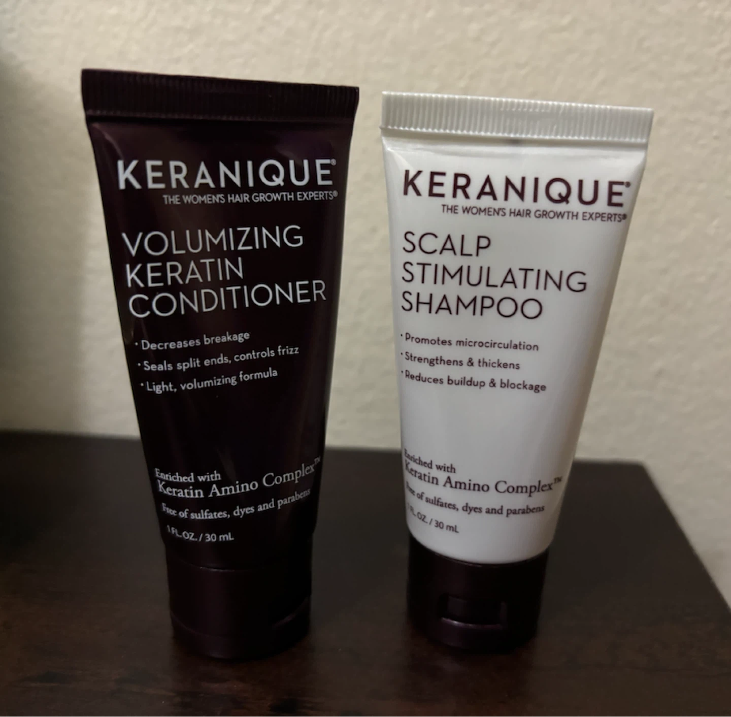 NEW-Keranique Shampoo and Conditioner Set
