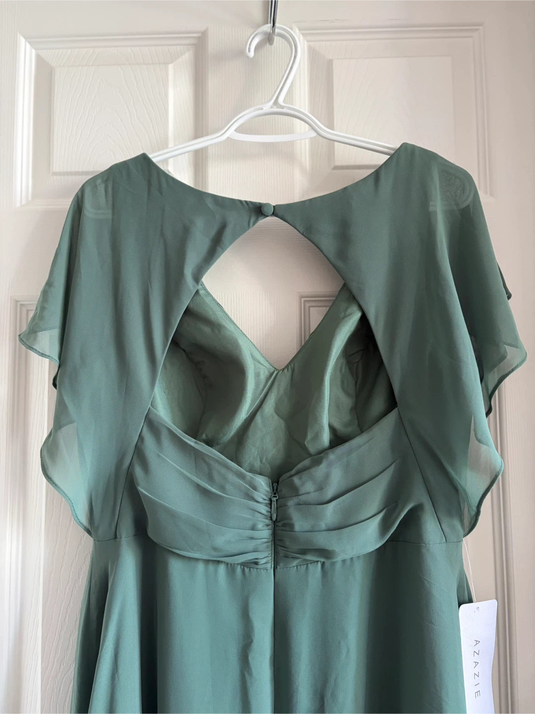 Azazie Eucalyptus Chiffon Dress A14 - photo 4
