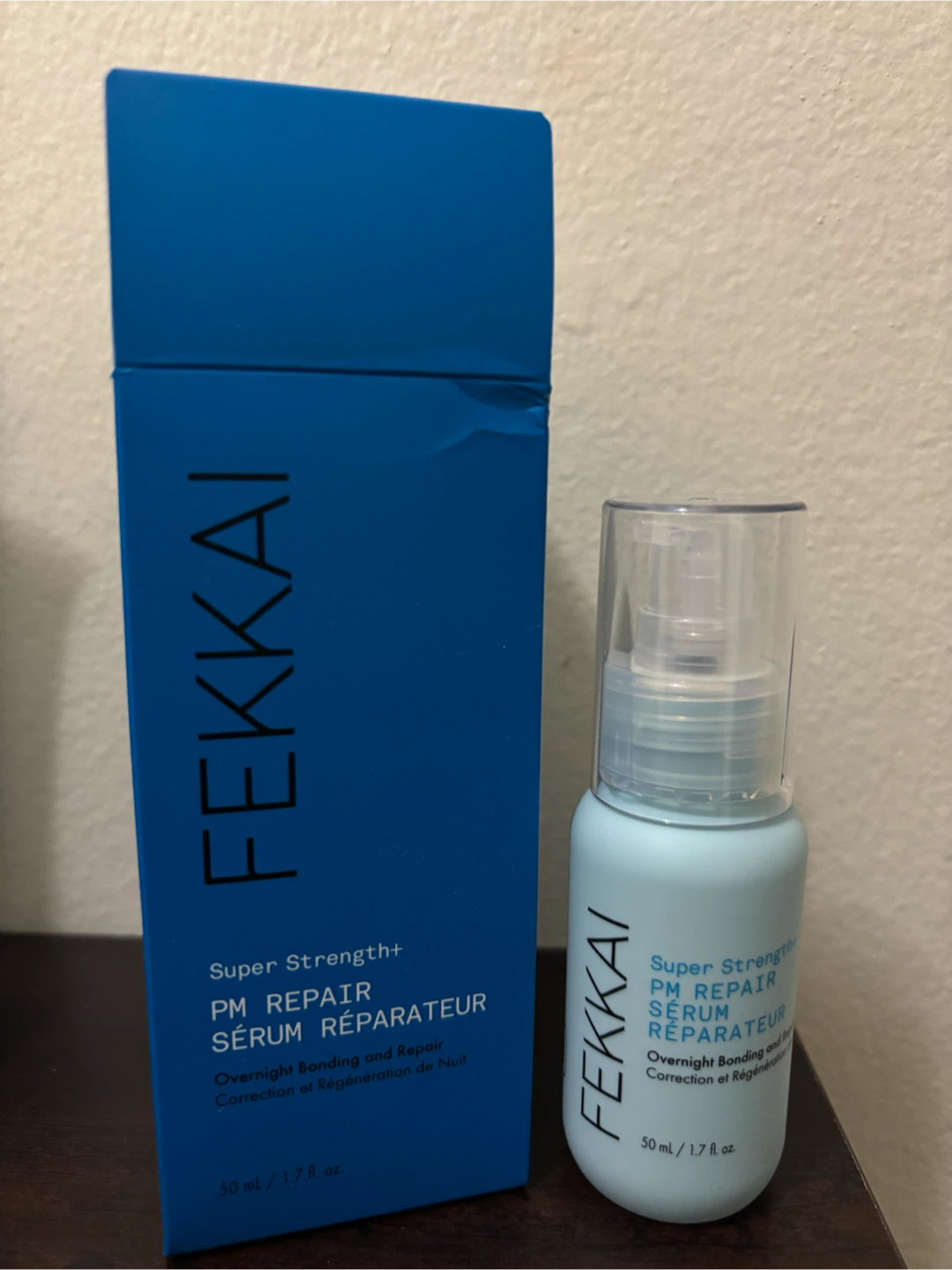 NEW-Fekkai Super Strength+ PM Repair Serum