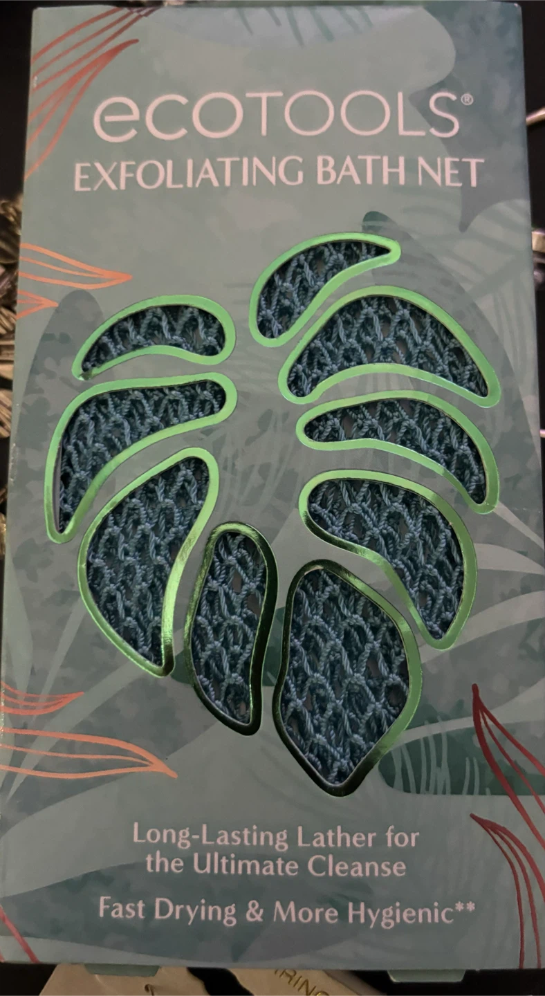 NEW-EcoTools Exfoliating Bath Net
