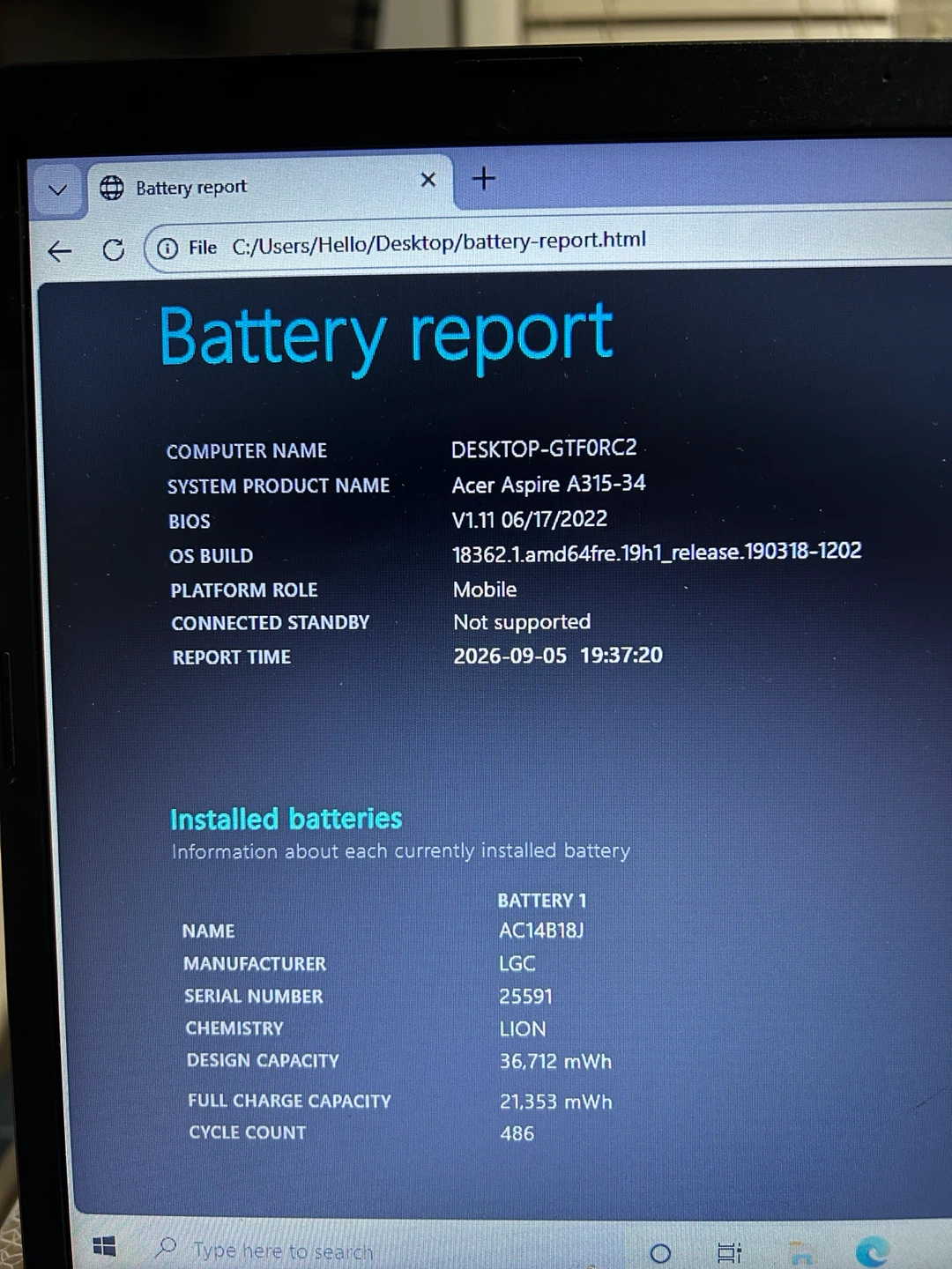 Acer laptop (audio works on Bluetooth only) - photo 3