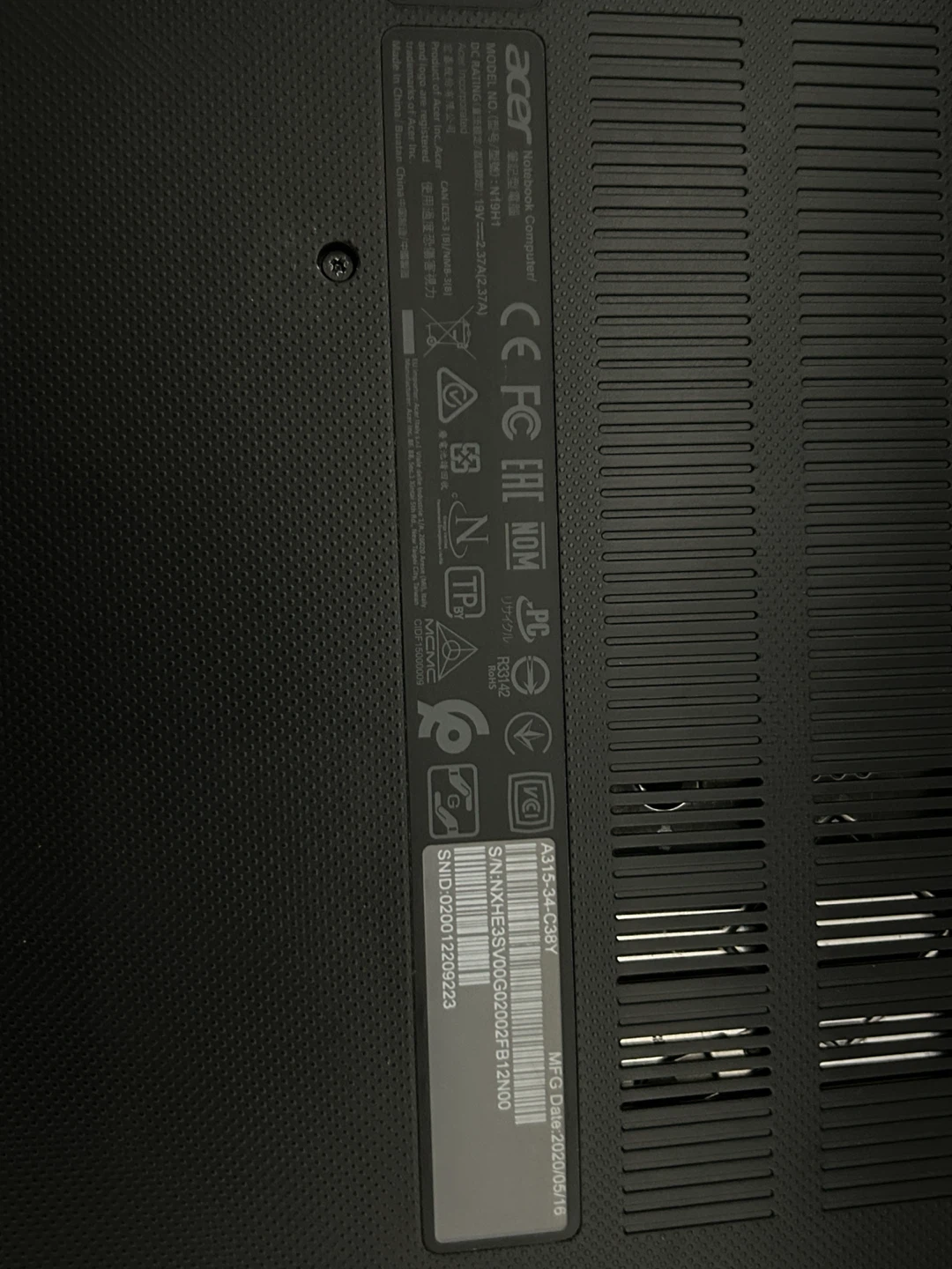 Acer laptop (audio works on Bluetooth only) - photo 4