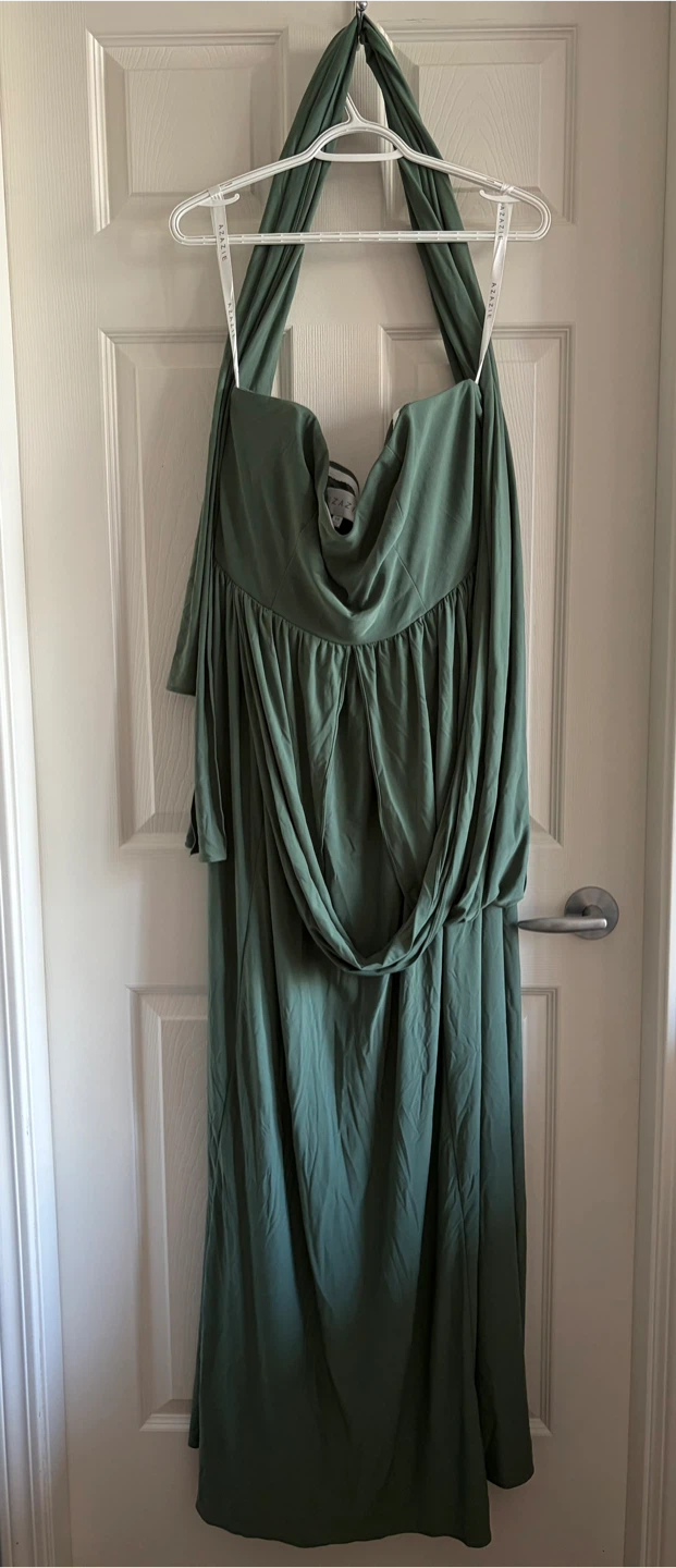 Azazie Convertible Eucalyptus Dress A16 - photo 2