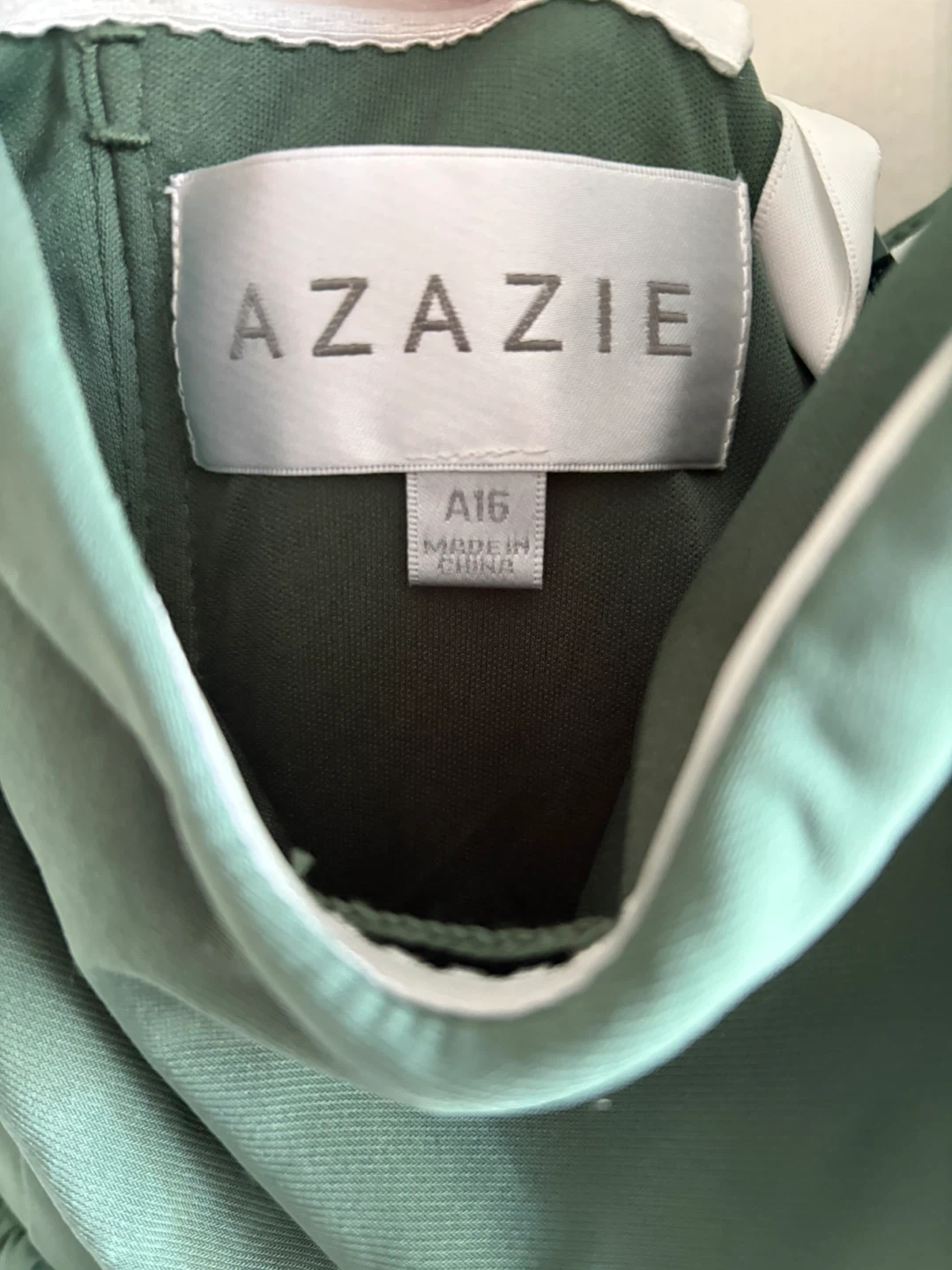 Azazie Convertible Eucalyptus Dress A16 - photo 3