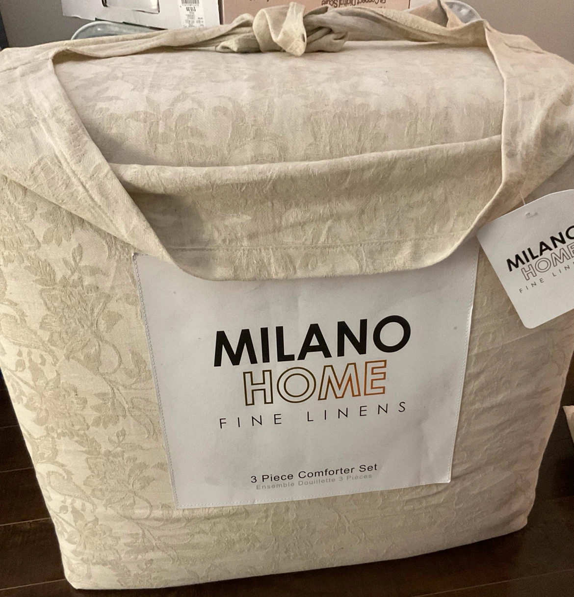 Milano Home King 3-Piece Comforter Set