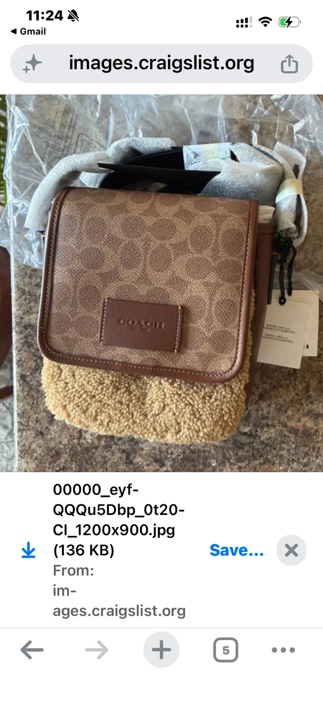 COACH MID SIZE MESSENGER BAG - photo 3