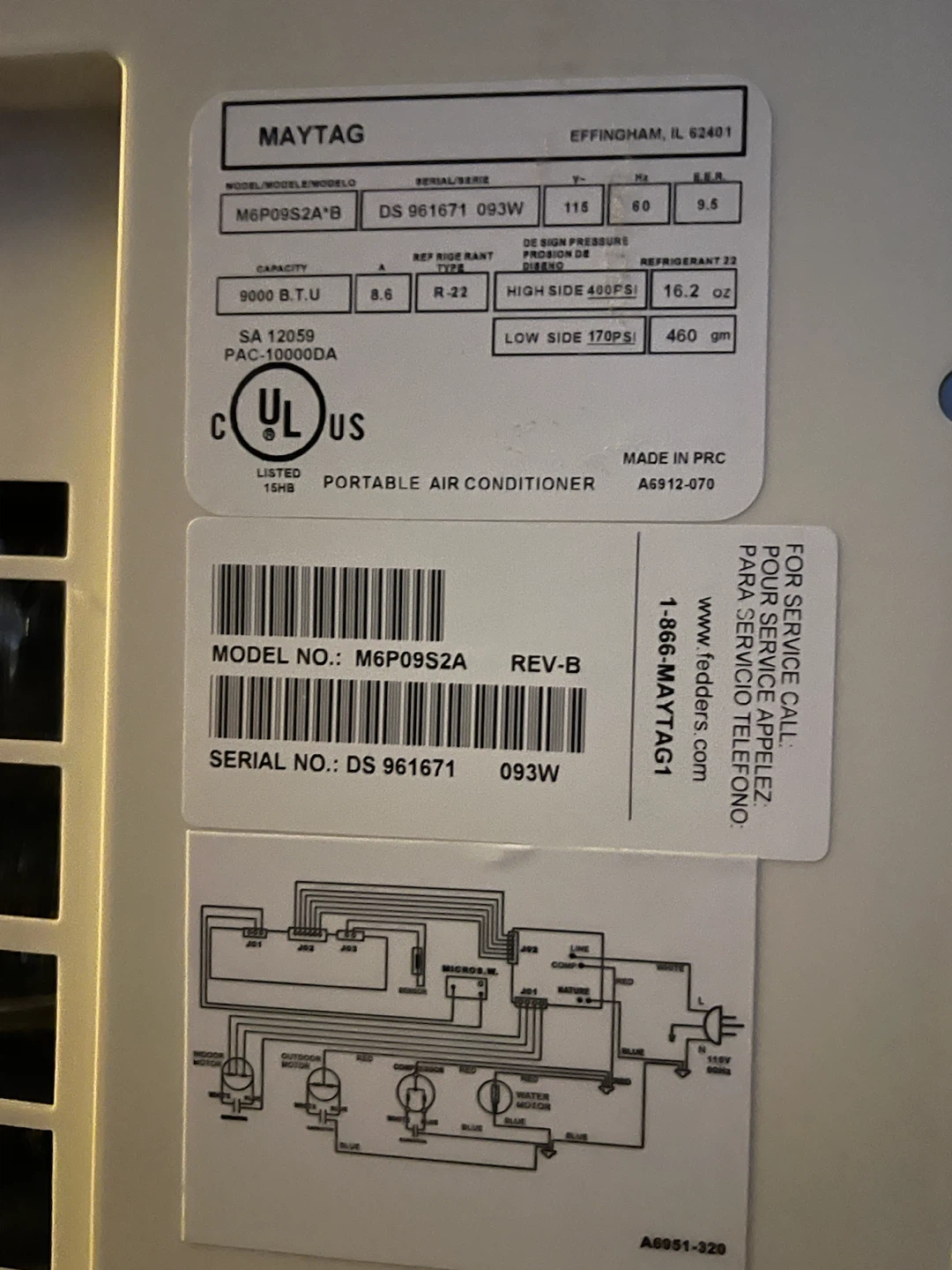 Maytag 9000 BTU Portable Air Conditioner - photo 3