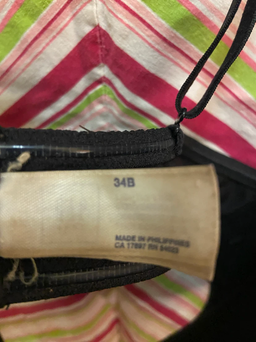Gap Black Strapless Bra 34B - photo 2