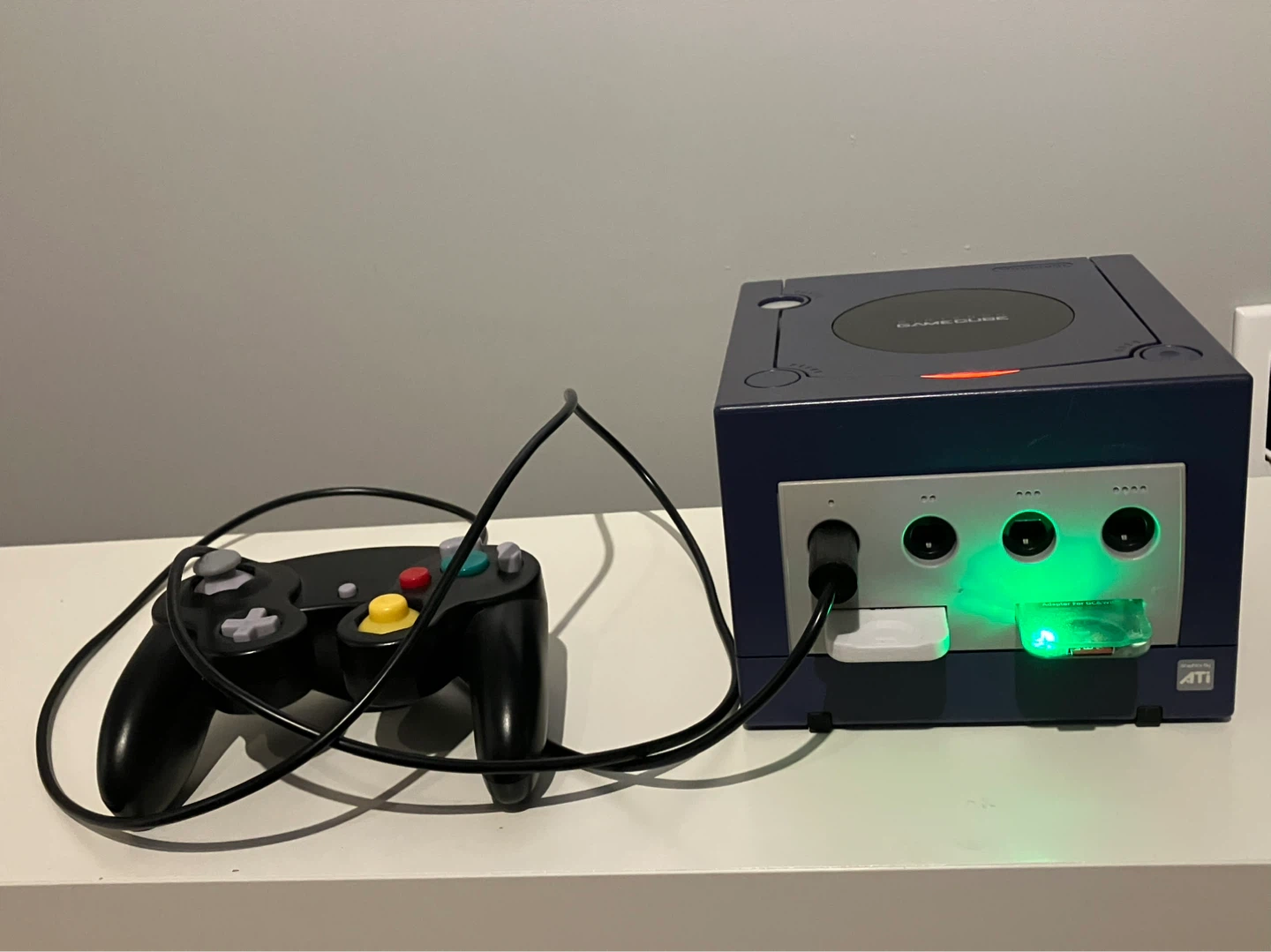 Indigo Nintendo GameCube console - photo 2
