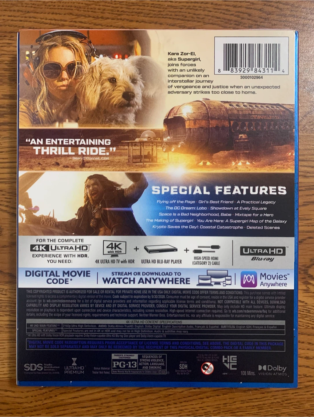 Supergirl (LE Lenticular Packaging) UHD-BD - photo 2