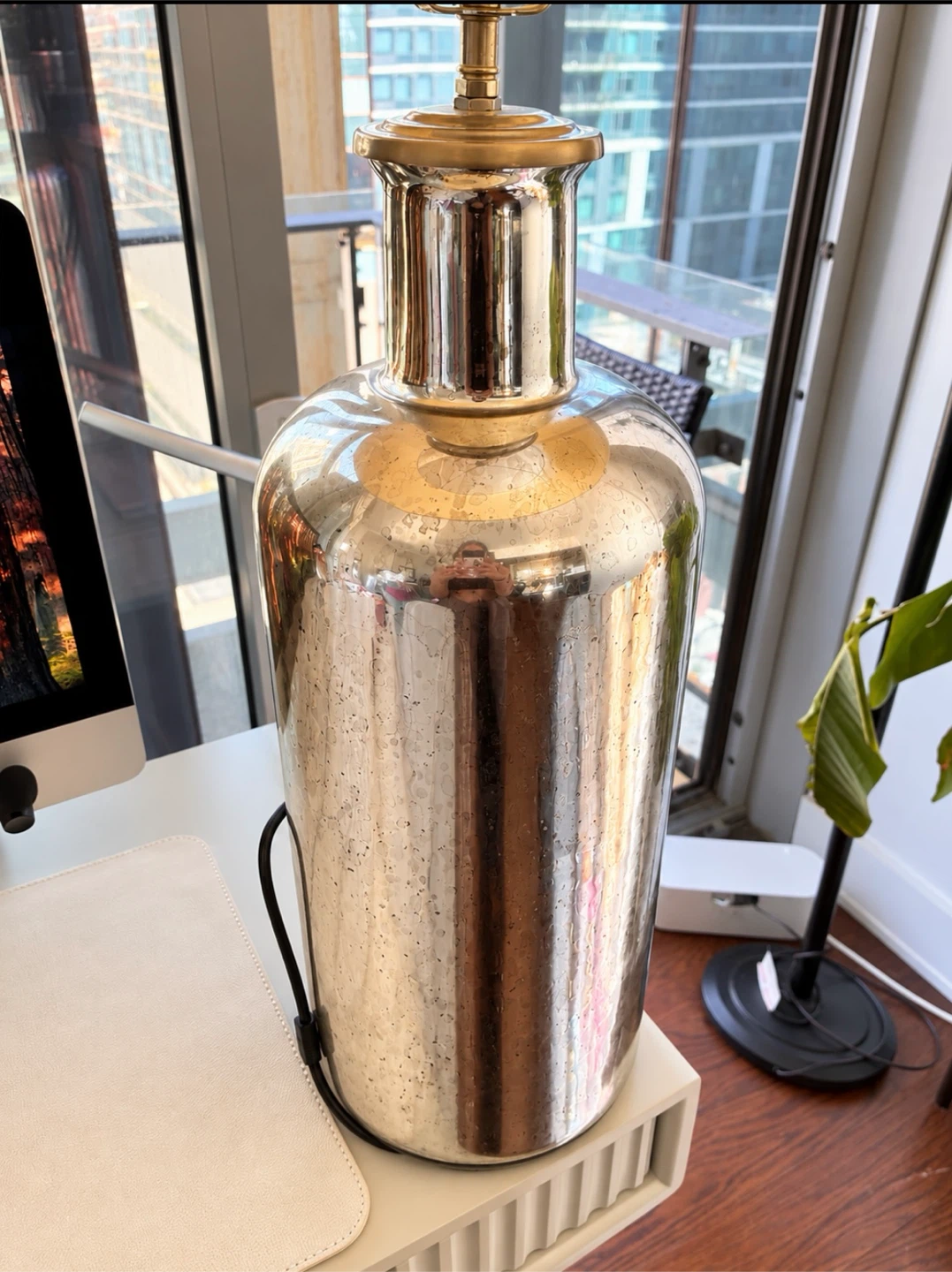 Restoration Hardware Mercury Glass Table Lamp - photo 3