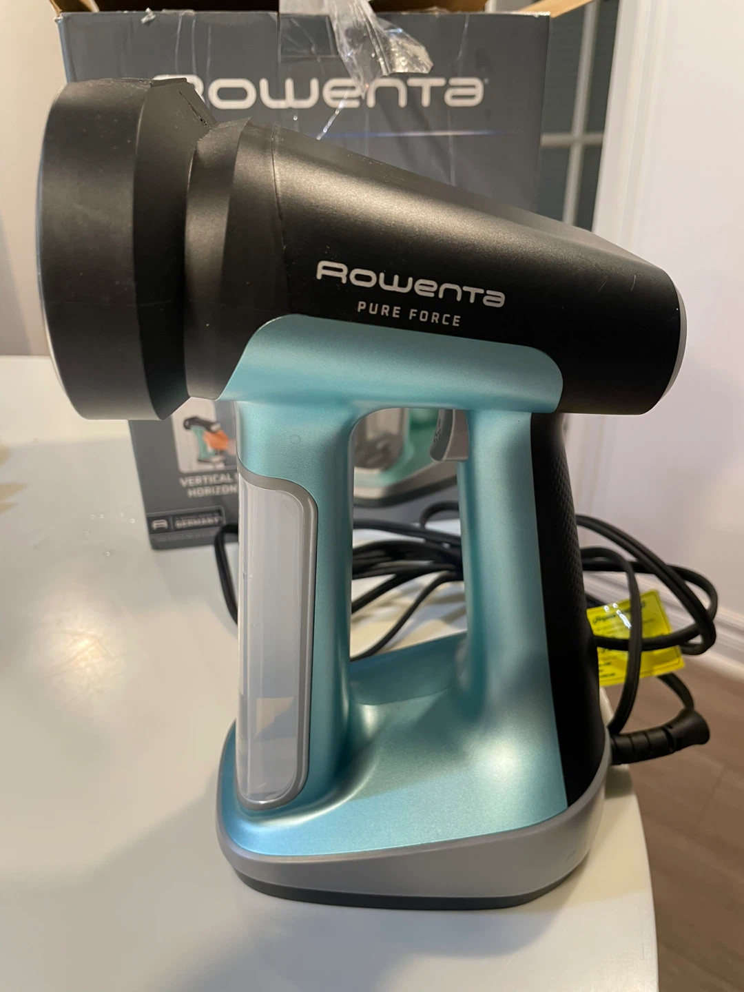 Rowenta Pure Force 2-in-1 Handheld Fabric Steamer NEW - photo 4