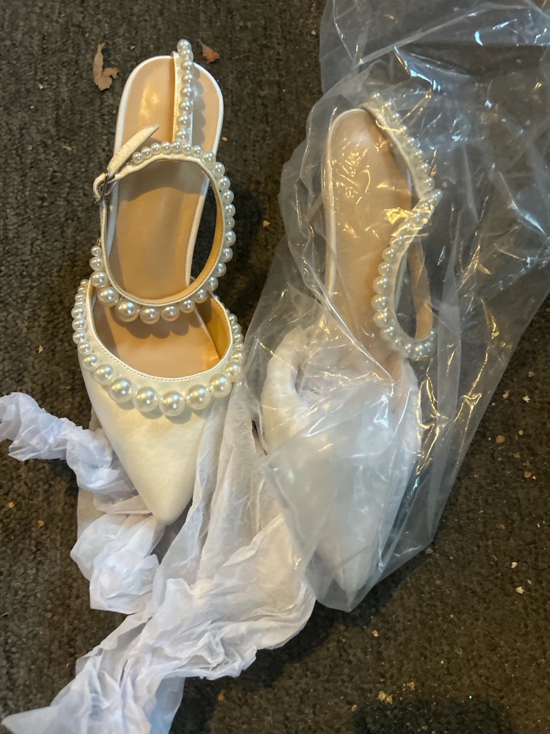 PALSCOU Pearl High Heel Wedding Shoes