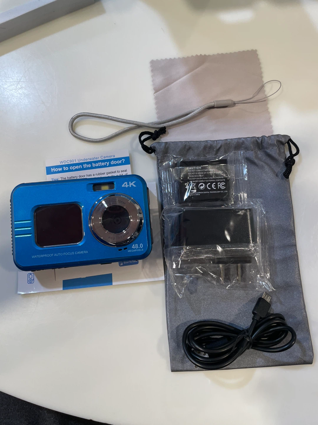 Camera Digital Waterproof WDC901 4K NEW - photo 2