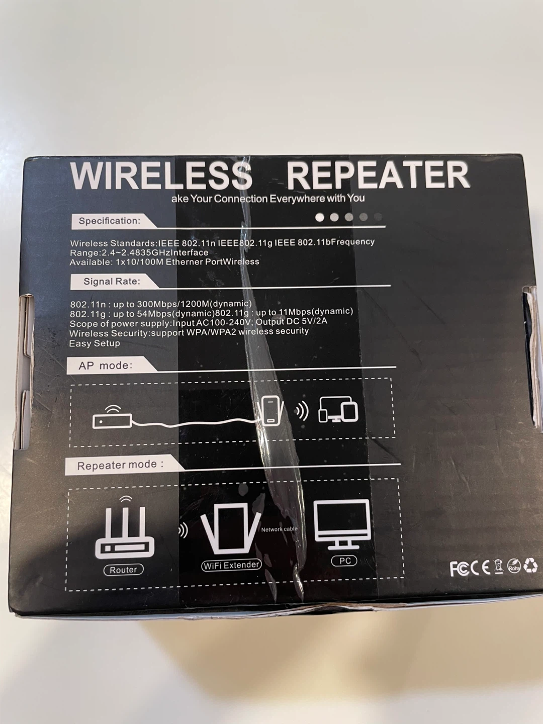 GSJ-Series Wireless WiFi Repeater NEW - photo 2