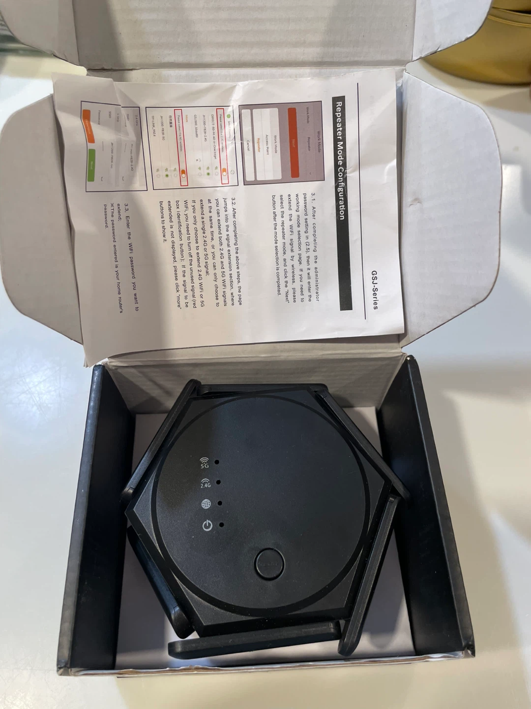 GSJ-Series Wireless WiFi Repeater NEW - photo 3