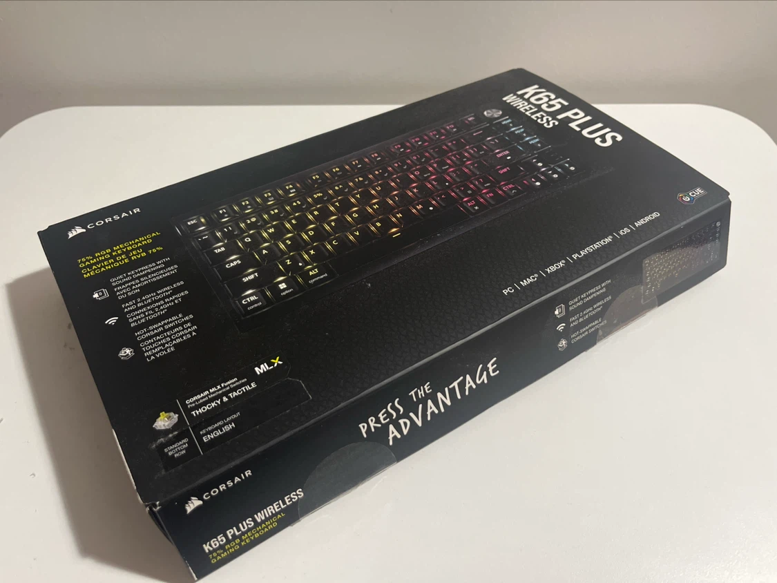 Corsair K65 Plus Wireless 75% Mechanical Gaming Keyboard