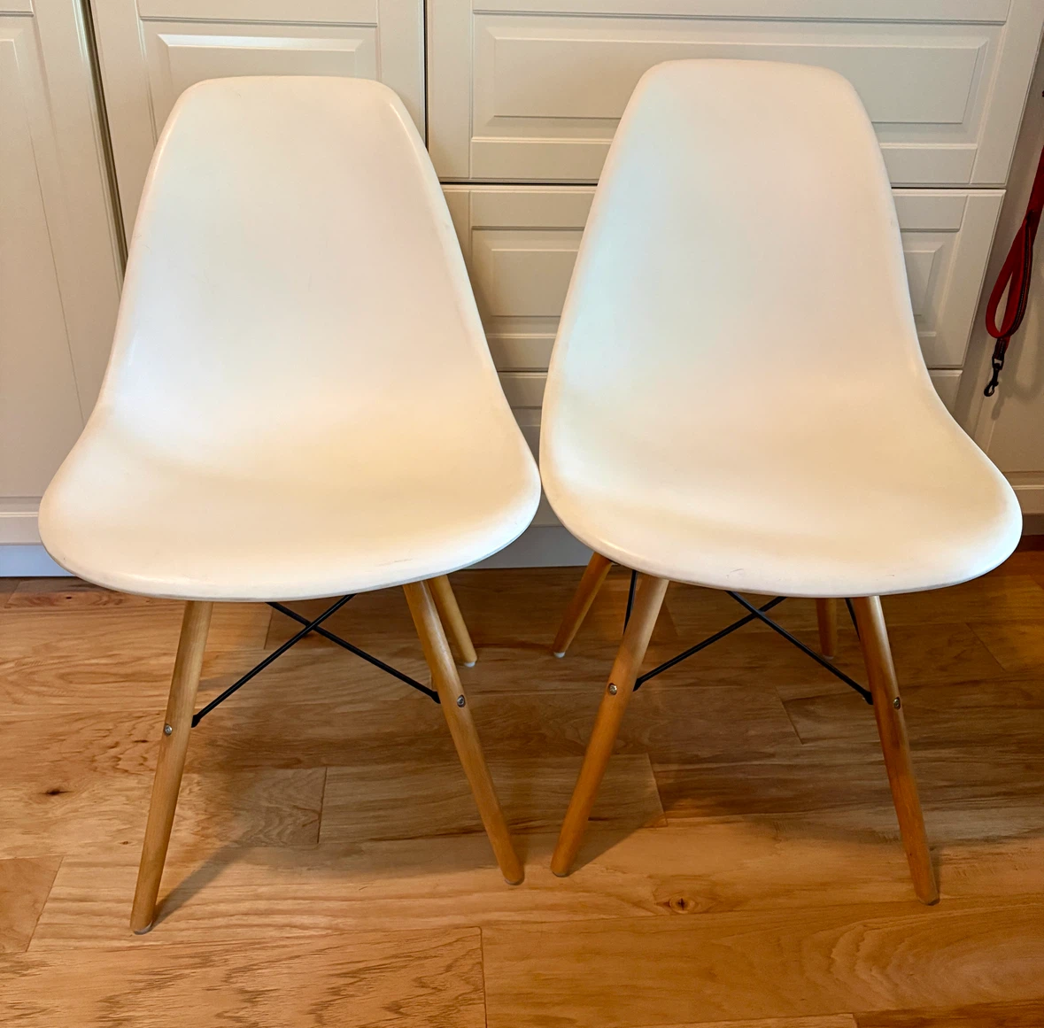 White Eiffel Dining Chairs (set of 4 available)
