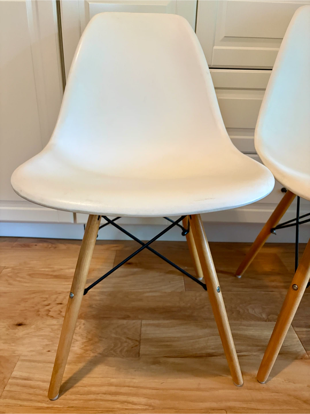 White Eiffel Dining Chairs (set of 4 available) - photo 2